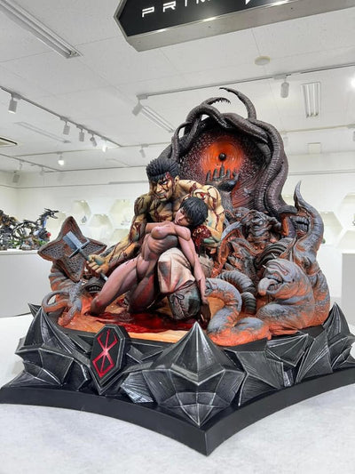 Berserk - Guts & Casca (Bonus) 1/4 Scale Statue