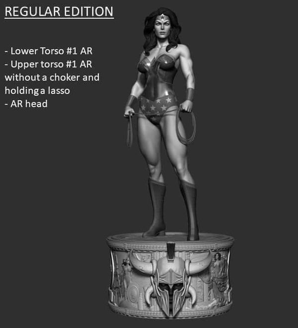 Wonder Woman (Regular Edition) Prestige Series 1/3 Scale Statue Spec