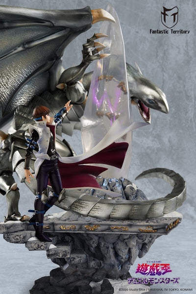 Yu-Gi-Oh! - Seto Kaiba & Blue-Eyes White Dragon Statue