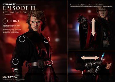 Star Wars: Episode III - Revenge of the Sith - Anakin Skywalker (Standard) 1/4 Scale Action Statue