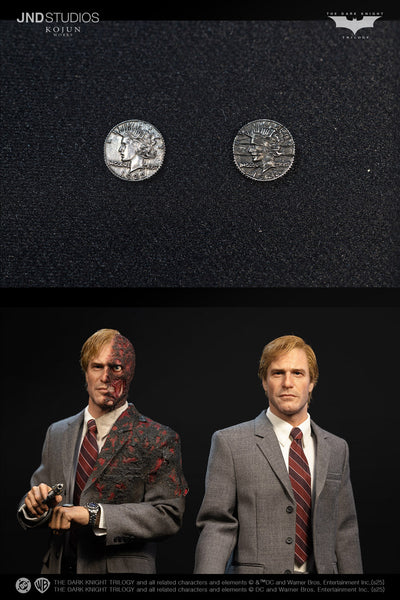 The Dark Knight (2008) - Two-Face & Harvey Dent (C Type) Kojun Works 1/6 Scale Figure Set