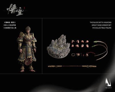 Black Myth: Wukong - Sun Wukong (Great Sage Armor Set) InArt 1/6 Scale Figure