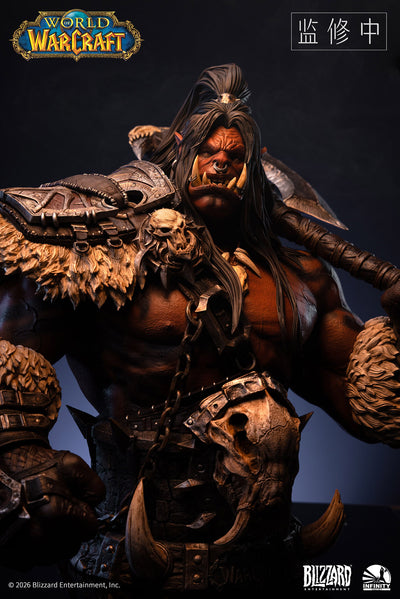 World of Warcraft - Grommash Hellscream 1/3 Scale Bust
