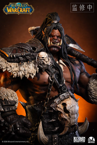 World of Warcraft - Grommash Hellscream 1/3 Scale Bust