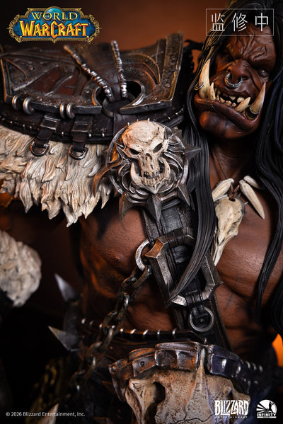 World of Warcraft - Grommash Hellscream 1/3 Scale Bust