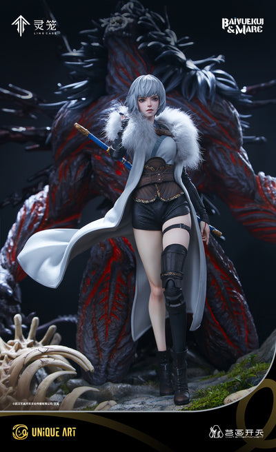 Ling Cage Incarnation - Bai Yuekui and Marc (Scene Version) 1/6 Scale Statue