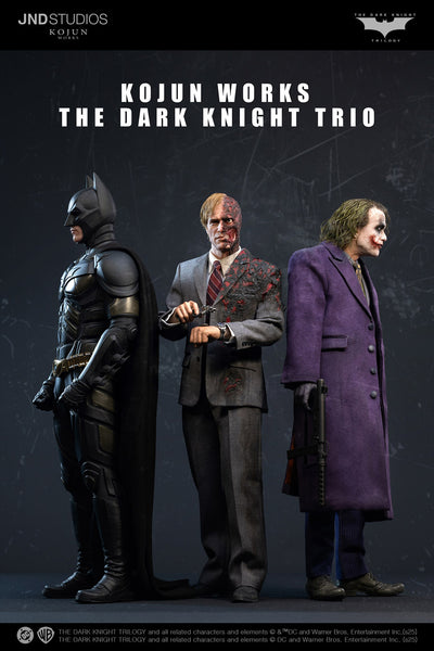 The Dark Knight (2008) - Two-Face & Harvey Dent (C Type) Kojun Works 1/6 Scale Figure Set