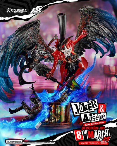 Persona 5 - Joker & Arsène Elite Fandom 1/8 Scale Statue