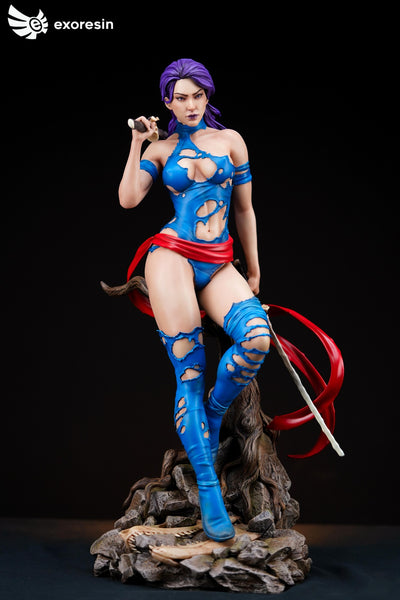 Psylocke Savage Land 1/4 Scale Statue by Exorez
