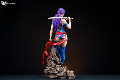Psylocke Savage Land 1/4 Scale Statue by Exorez