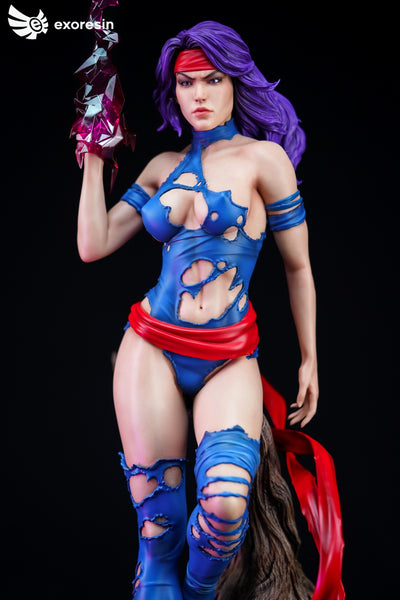 Psylocke Savage Land 1/4 Scale Statue by Exorez