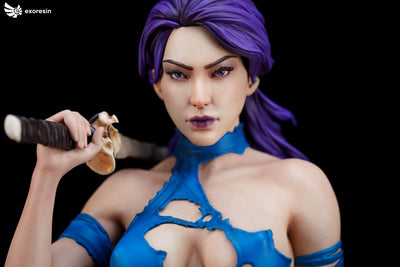 Psylocke Savage Land 1/4 Scale Statue by Exorez