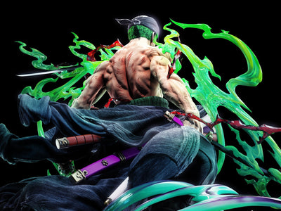 One Piece - Awakening Roronoa Zoro 1/6 Scale (Q) Statue