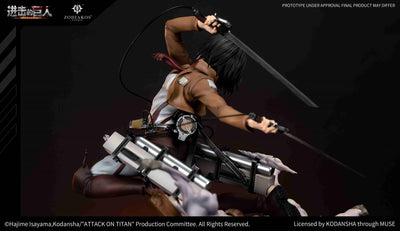 Attack on Titan - Mikasa Ackerman 1/6 Scale Statue by Zodiakos Studio