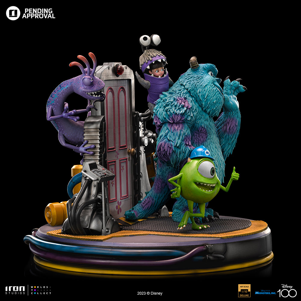 monsters inc collectables Monsters Inc. Deluxe Art Scale 1/10