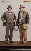 Indiana Jones and Henry Jones (Dual) 1/3 Scale Statue