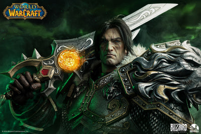 World of Warcraft: Legion - King Varian Wrynn Life-Size Bust