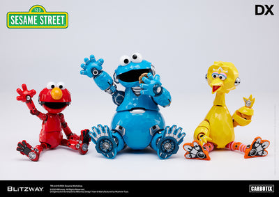 Sesame Street - Big Bird, Cookie Monster & Elmo Deluxe CARBOTIX Figures