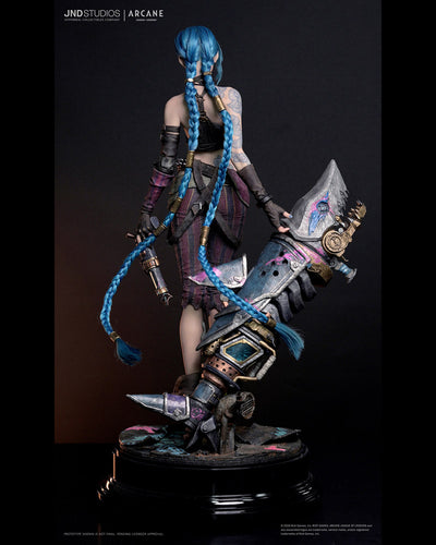Arcane - Jinx (Dual Portraits) 1/3 Scale Statue