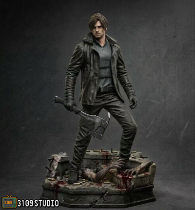 Resident Evil 4 - Leon Kennedy EX 1/4 Scale Statue