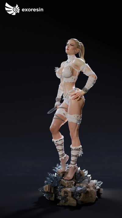 Emma Frost Savage Land 1/4 Scale Statue by Exorez