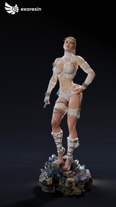 Emma Frost Savage Land 1/4 Scale Statue by Exorez