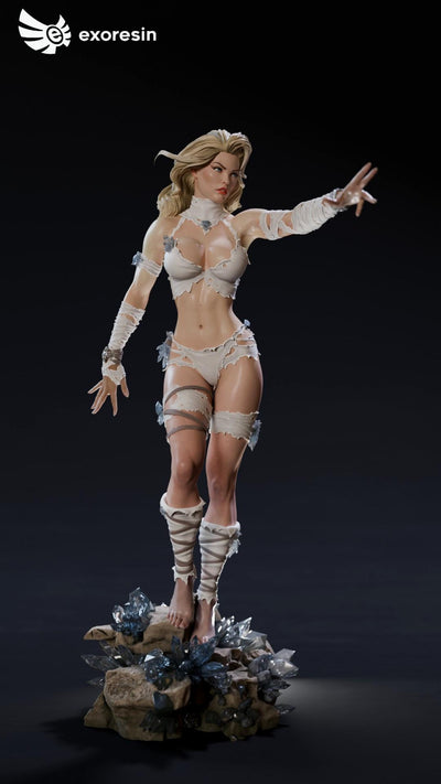 Emma Frost Savage Land 1/4 Scale Statue by Exorez