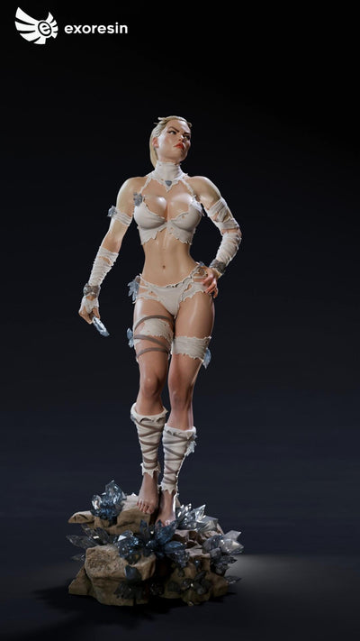 Emma Frost Savage Land 1/4 Scale Statue by Exorez