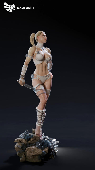 Emma Frost Savage Land 1/4 Scale Statue by Exorez