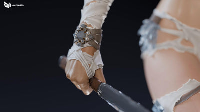 Emma Frost Savage Land 1/4 Scale Statue by Exorez