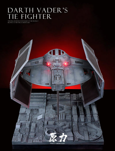 Darth Vaders Tie Fighter Statue by Force Laboratory