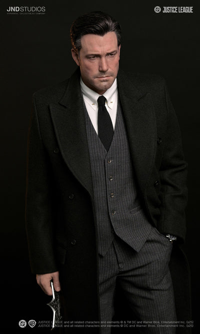 Justice League (2017) - Batman & Bruce Wayne 1/3 Scale Statue Set