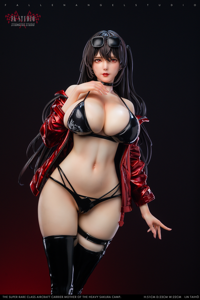 Taihou - Racing Suit and Cheongsam (Ver. C) 1/4 Scale Statue Set