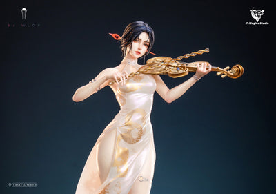 Cloud Worm Series - Starfall 1/4 Scale Statue White EXCLUSIVE Version