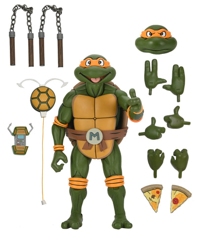 Teenage Mutant Ninja Turtles (Cartoon) - Michelangelo 1/4th Scale Action Figure