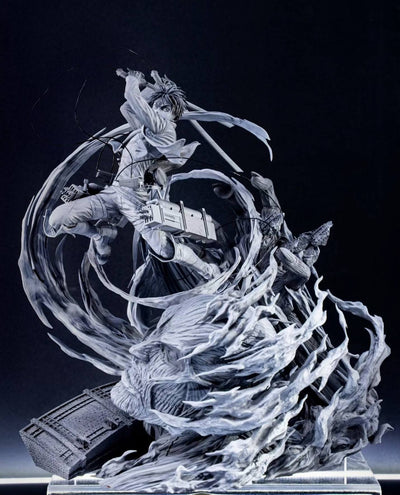 Attack on Titan - Eren vs. Colossal Titan 1/6 Scale Statue