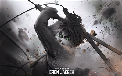 Attack on Titan - Eren vs. Colossal Titan 1/6 Scale Statue