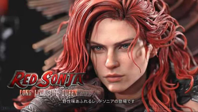 Red Sonja - Long Live the Queen Statue