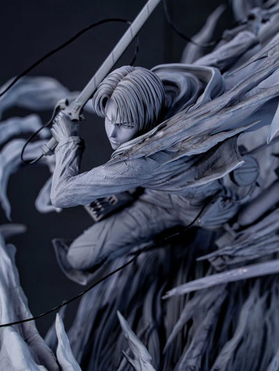 Attack on Titan - Levi vs. Beast Titan 1/6 Scale Statue