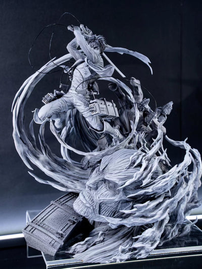 Attack on Titan - Eren vs. Colossal Titan 1/6 Scale Statue
