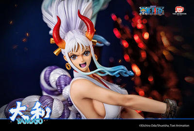 One Piece - Yamato (TRANSPARENT Flame) Statue by Toei Animation