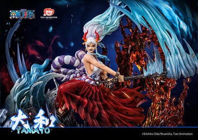 One Piece - Yamato (TRANSPARENT Flame) Statue by Toei Animation
