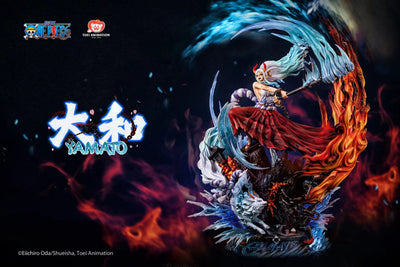 One Piece - Yamato (TRANSPARENT Flame) Statue by Toei Animation