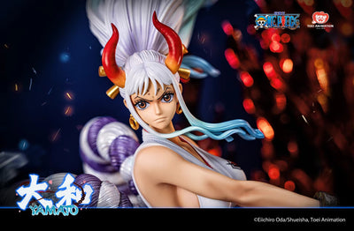 One Piece - Yamato (TRANSPARENT Flame) Statue by Toei Animation