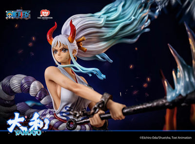 One Piece - Yamato (TRANSPARENT Flame) Statue by Toei Animation