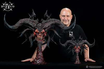 Diablo IV: Lord of Hatred - Mephisto Life-Size Art Mask