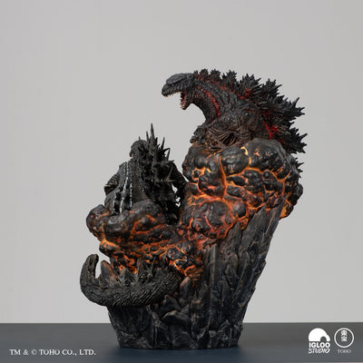 Godzilla Five Legacies (Color) Statue