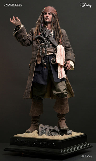 Pirates of the Caribbean - Jack Sparrow & Davy Jones 1/3 Scale Statue Set