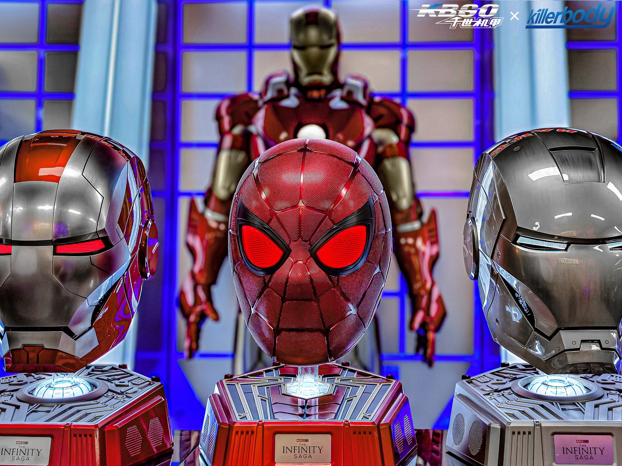 infinity saga iron man helmet Iron Spider Helmet (Version A) Life-Size Replica