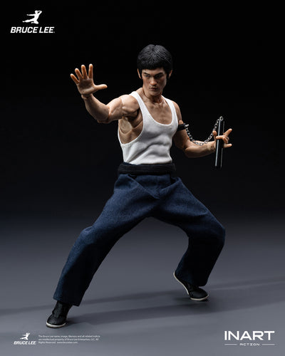 Enter the Dragon (1973) - Bruce Lee (Kung Fu Outfit) InArt 1/12 Scale Figure
